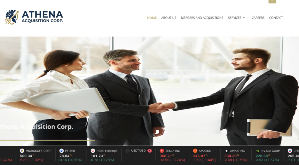 Athenaacquisitioncorp.com Scam Alert
