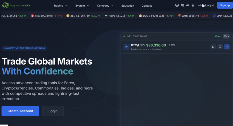 Fopquantumcapital.com Scam Claims